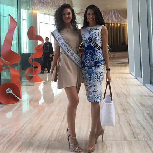 Lệ Hằng xuất hiện tr&ecirc;n fanpage ch&iacute;nh thức của Miss Universe 2016