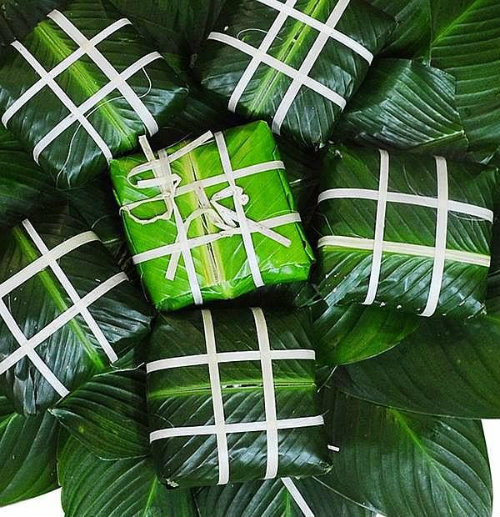 Nguồn gốc v&agrave; &yacute; nghĩa của b&aacute;nh chưng ng&agrave;y Tết kh&ocirc;ng phải ai cũng biết