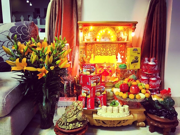 Vị tr&iacute; đặt b&agrave;n thờ Thần T&agrave;i phong thủy nhất trong nh&agrave; bạn