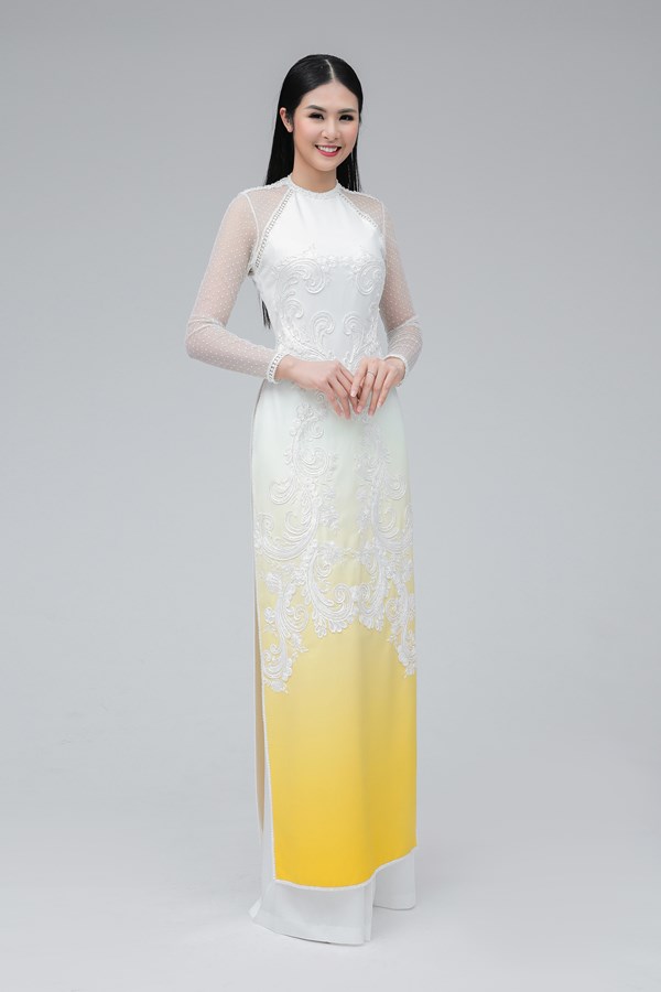 Hoa hậu Ngọc H&acirc;n được mời sang Anh biểu diễn &aacute;o d&agrave;i