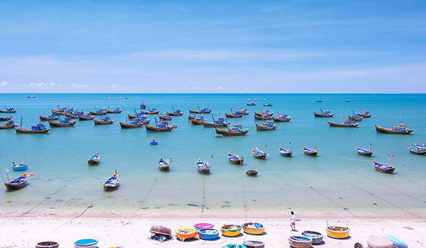 Mũi N&eacute; l&agrave; lựa chọn ho&agrave;n hảo nếu bạn muốn t&igrave;m một b&atilde;i biển để vui chơi. Ảnh: Internet