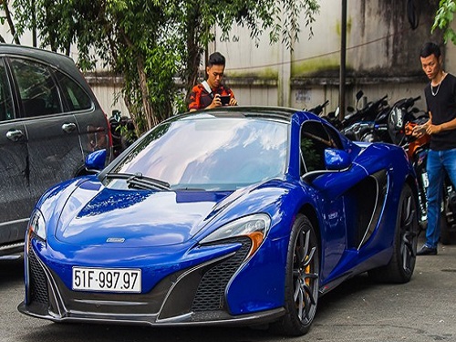 Đại gia Minh Nhựa đăng k&yacute; biến sổ độc cho si&ecirc;u xe McLaren 650S