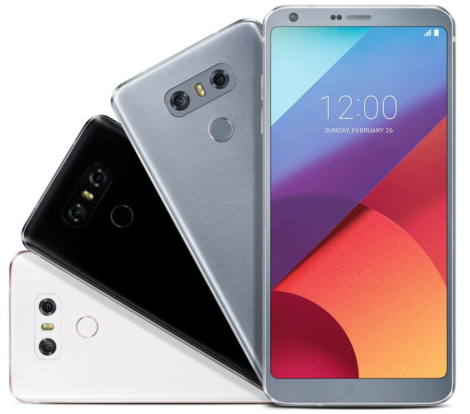 Cận cảnh LG G6 c&oacute; tỷ lệ m&agrave;n h&igrave;nh 18:9 tại MWC 2017
