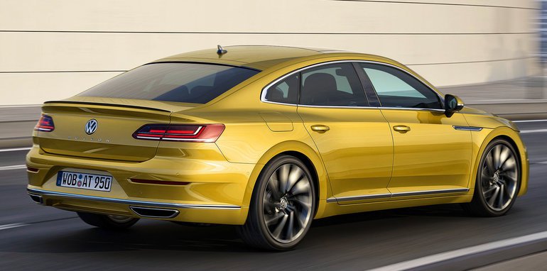 Chi tiết về xe mới của Volkswagen Arteon liftback 2018