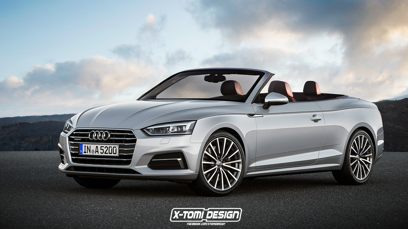 M&atilde;n nh&atilde;n với những h&igrave;nh ảnh mới nhất của chiếc mui trần Audi A5 Cabriolet