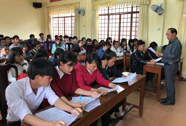 Năm nay kỳ thi THPT Quốc gia sẽ diễn ra sớm hơn mọi năm. Ảnh minh họa