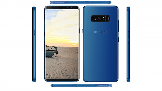 Samsung ch&iacute;nh thức b&aacute;n Galaxy Note 8 m&agrave;u xanh nước biển s&acirc;u tuyệt đẹp 1