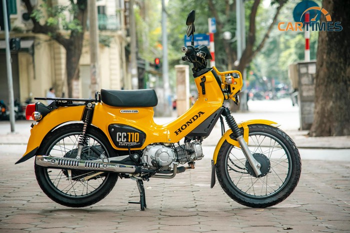 man-nhan-voi-chiec-honda-cross-cub-110cc-gia-hon-tram-trieu-cua-dan-choi-ha-thanh