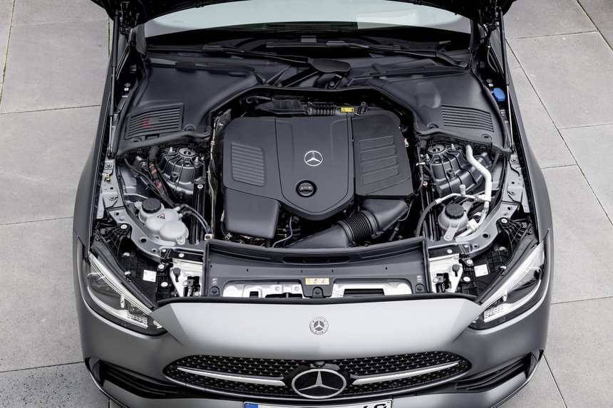 mercedes-benz-c-class-2022-loai-bo-dong-co-truyen-thong-noi-that-duoc-nang-cap
