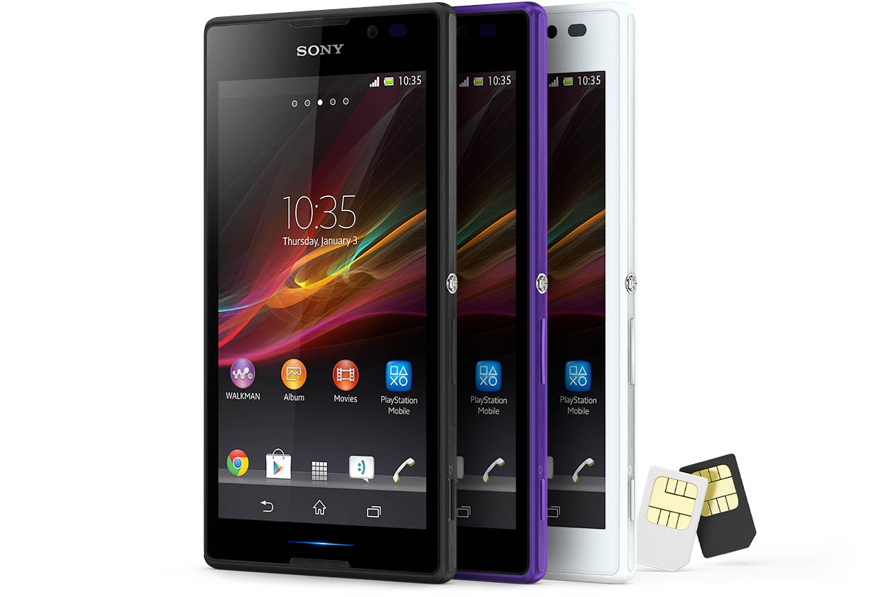 Sony Xperia C thuộc top 10 smartphone 2 sim gi&aacute; rẻ đ&aacute;ng mua nhất hiện nay