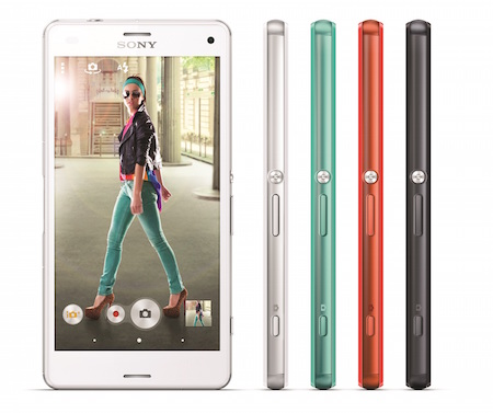 Smartphone gi&aacute; rẻ Sony Xperia J m&agrave;u hồng c&oacute; thiết kế thời trang với mặt lưng uốn cong rất hợp với ph&aacute;i đẹp