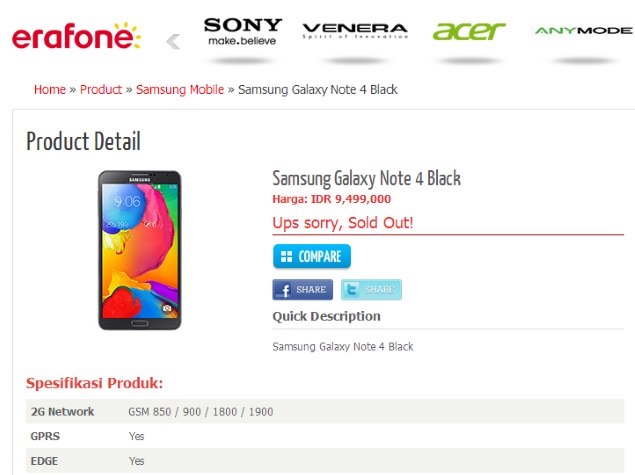 Giá cả và ngày phát hành: Samsung Galaxy Note 4 dự kiến sẽ được giới thiệu vào ngày 3/9 trước thềm sự kiện IFA 2014 được tổ chức tại Berlin (Đức) và được chính thức lên kệ vài tuần sau đó. Nó có thể được bán ra với mức giá không hề dễ chịu, nhiều khả năng tương đương Note 3 tại thời điểm mới lên kệ. Năm ngoái, giá Note 3 tại thị trường Hoa Kỳ là 300 USD (khoảng 6 triệu đồng) đi kèm hợp đồng 2 năm hoặc 700 USD (khoảng 15 triệu đồng) cho bản không khóa mạng.