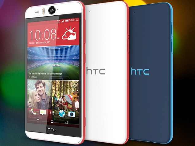 HTC Desire Eye được trang bị 2 camera trước v&agrave; sau c&oacute; độ ph&acirc;n giải c&ugrave;ng l&agrave; 13 MPx. 