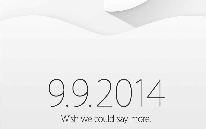 Vào ngày 28/8 vừa rồi, Apple đã chính thức gửi đến báo chí thư mời tham gia sự kiện ra mắt iPhone 6 vào ngày 9/9 tại trung tâm triển lãm Flint Center ở Cupertino, California. Nhiều khả năng hãng sẽ giới thiệu hai chiếc iPhone 6 mới và chiếc đồng hồ iWatch tại sự kiện này.