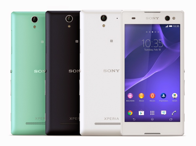 Mẫu smartphone 2 sim gi&aacute; rẻ Sony Xperia C3 Dual với thiết kế mỏng, nhẹ, dễ sử dụng