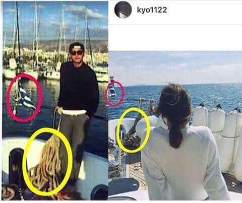 Sự tương đồng trong bức h&igrave;nh của diễn vi&ecirc;n Song Joong Ki v&agrave; Song Hye Kyo