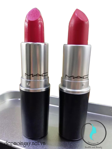 M&agrave;u son MAC thật - giả cũng c&oacute; nhiều kh&aacute;c biệt