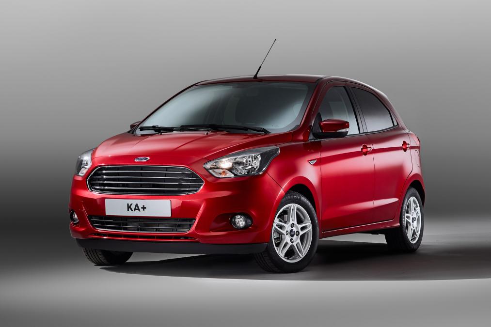 H&atilde;ng &ocirc; t&ocirc; Ford đ&atilde; ch&iacute;nh thức tr&igrave;nh l&agrave;ng mẫu xe hatchback cỡ nhỏ Ka+ 2016 tại thị trường ch&acirc;u &Acirc;u. Ảnh: Tr&iacute; thức trẻ