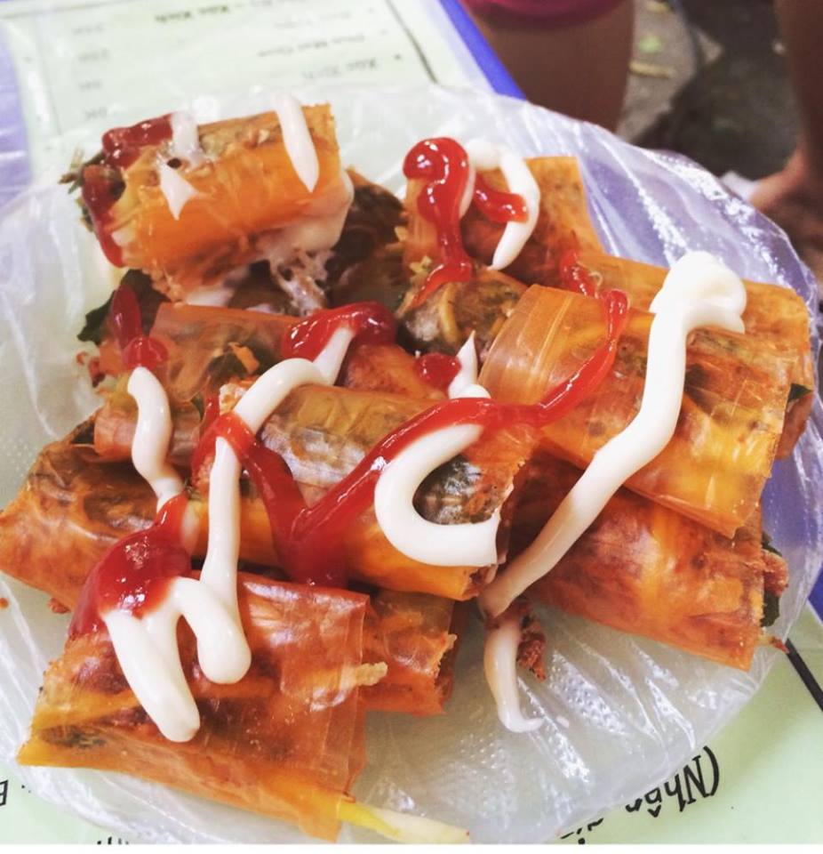Bánh tráng cuốn - Chợ 1A Tôn Thất Tùng, Đống Đa - 15.000/suất.
