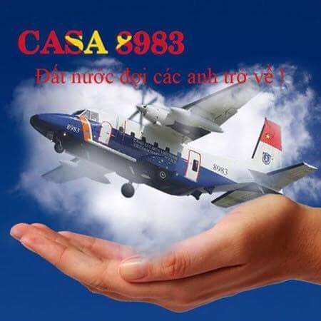 H&igrave;nh ảnh cầu mong sự b&igrave;nh y&ecirc;n với c&aacute;c chiến sĩ tr&ecirc;n CASA 212