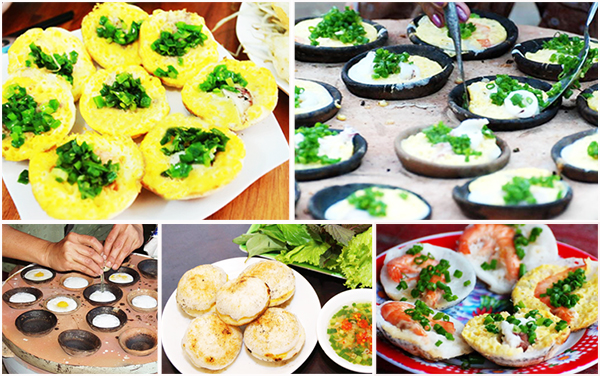 B&aacute;nh căn: Thật th&iacute;ch v&agrave; v&ocirc; c&ugrave;ng ấm c&uacute;ng khi ngồi quay quần b&ecirc;n bếp than đỏ rực, ấm n&oacute;ng, xem thợ l&agrave;m b&aacute;nh kh&eacute;o l&eacute;o chan bột v&agrave;o khu&ocirc;n, cho từng nguy&ecirc;n liệu nh&acirc;n hấp dẫn v&agrave;o giữa b&aacute;nh. Chờ đến khi những chiếc b&aacute;nh n&oacute;ng hổi từ khu&ocirc;n ra, chờ đợi dĩa b&aacute;nh đến tay m&igrave;nh trong một chiều nhiều gi&oacute; l&agrave; trải nghiệm th&uacute; vị cho những lữ kh&aacute;ch khi gh&eacute; thăm phố biển.