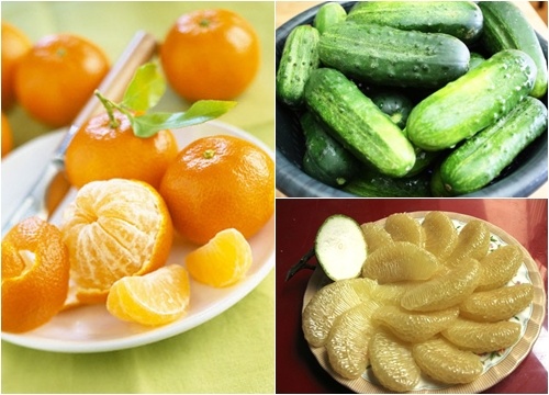  1 cốc nước dừa, 1 cốc nước lọc, 1 quả chanh cắt lát, 3 thìa nha đam (nha đam bỏ vỏ lấy thịt, cắt hạt lựu, ngâm nước muối và rửa sạch)