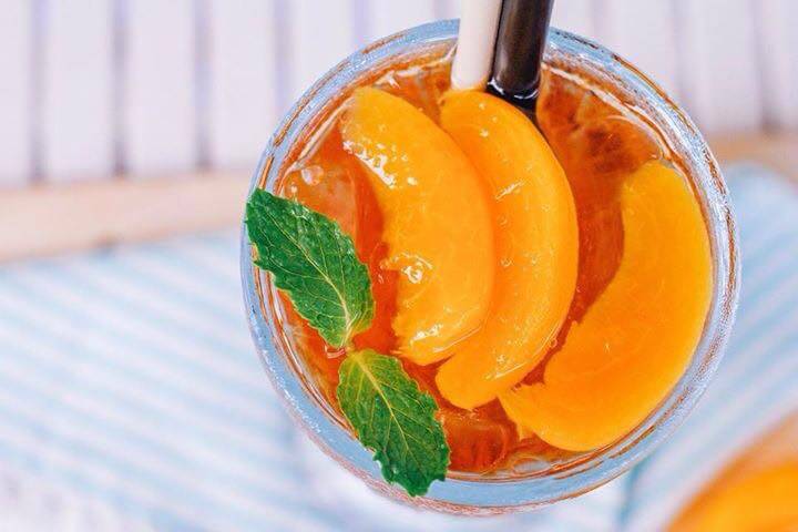 L&agrave;m tr&agrave; đ&agrave;o m&aacute;t lạnh ngon hơn ngo&agrave;i h&agrave;ng - ảnh 8