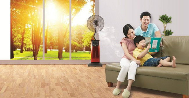 Sử dụng quạt điện: Do muỗi tương đối yếu, chũng sẽ không bay được ở những nơi có gió mạnh.