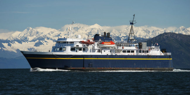 Marine Highway của Alaska: Đây đã trở thành một trong những điểm đến mà các du thuyền thường ghé thăm nhất khi đến Alaska nhờ vào lịch sử đầy màu sắc của khu vực này.