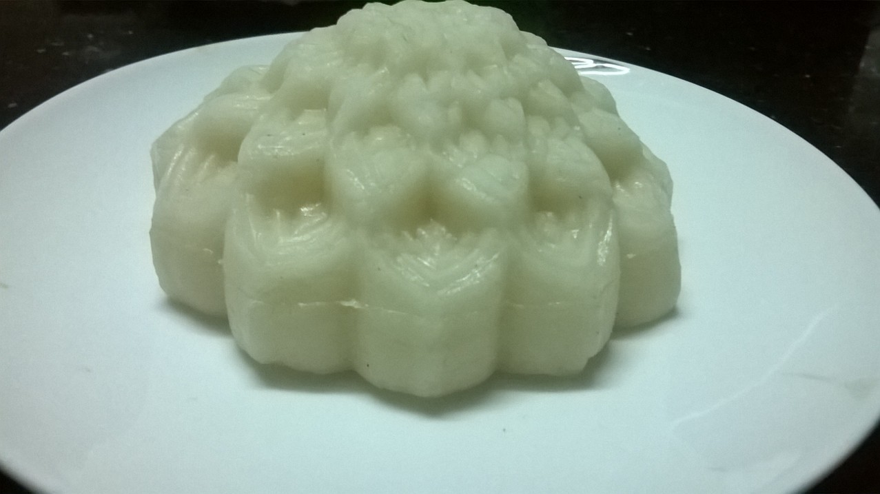 Chiếc b&aacute;nh dẻo đ&atilde; ho&agrave;n th&agrave;nh