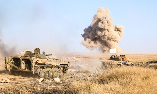 Xe tăng của phiến quân tấn công vào vị trí phòng ngự của quân chính phủ ở tây nam Aleppo, theo tình hình chiến sự Syria mới cập nhật 