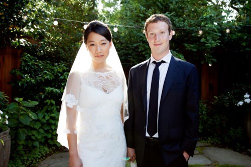 Mark bên bạn đời Priscilla. Ảnh: Internet