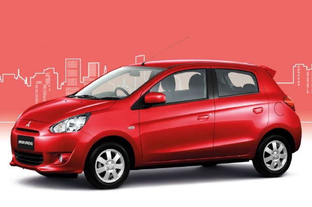 &Ocirc; t&ocirc; gi&aacute; rẻ Mitsubishi Mirage MT tiết kiệm nhi&ecirc;n liệu