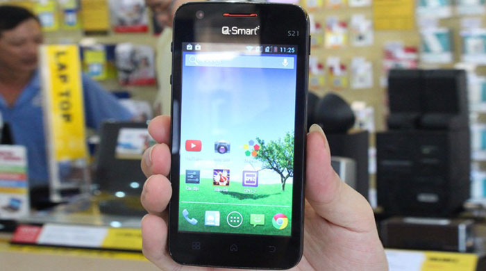 Mua smartphone giá rẻ Q- Smart S21 sở hữu thiết kế mạnh mẽ, nam tính với giá 1,9 triệu đồng Mua smartphone giá rẻ Q- Smart S21 sở hữu thiết kế mạnh mẽ, nam tính với giá 1,9 triệu đồng