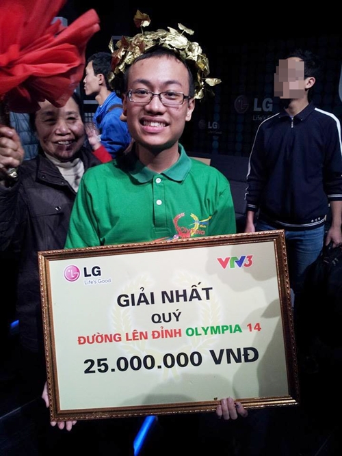 Nguyễn Ho&agrave;ng B&aacute;ch nhất Qu&yacute; III &ndash; gương mặt xuất sắc nhất chuẩn bị thi chung kết Olympia 2014