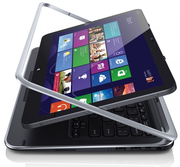 Laptop gi&aacute; rẻ Dell XPS 12 được đ&aacute;nh gi&aacute; cao nhờ thiết kế m&agrave;n h&igrave;nh gập thanh lịch, rất đ&aacute;ng để mua