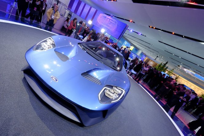 Si&ecirc;u xe Ford GT Concept sẽ được sản xuất v&agrave;o năm 2016