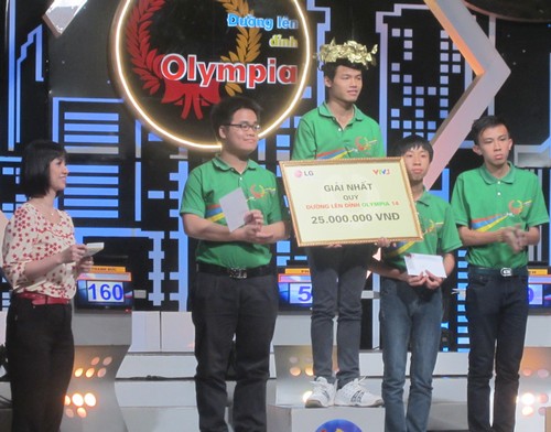 Nguyễn Trọng Nh&acirc;n nhất qu&yacute; IV &ndash;  gương mặt xuất sắc nhất chuẩn bị thi chung kết Olympia 2014