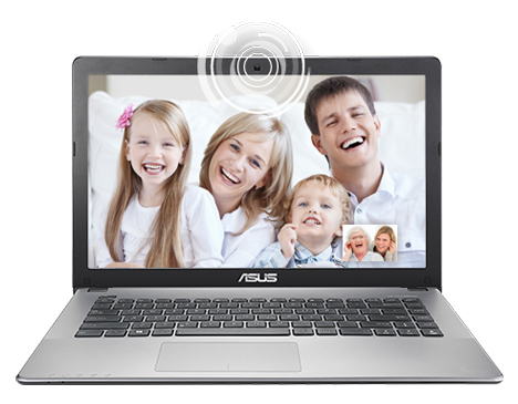 Laptop giá rẻ Asus X450CA có bộ nhớ RAM 4GB cùng công nghệ siêu phân luồng giúp máy có thể chạy nhiều chương trình cùng lúc