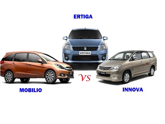 So sánh xe oto Honda Mobilio, Maruti Suzuki Ertiga và Toyota Innova để lựa chọn model tốt nhất cho Đăng ký và nhận 60K 24 bao lì xì miễn phí mỗi ngày