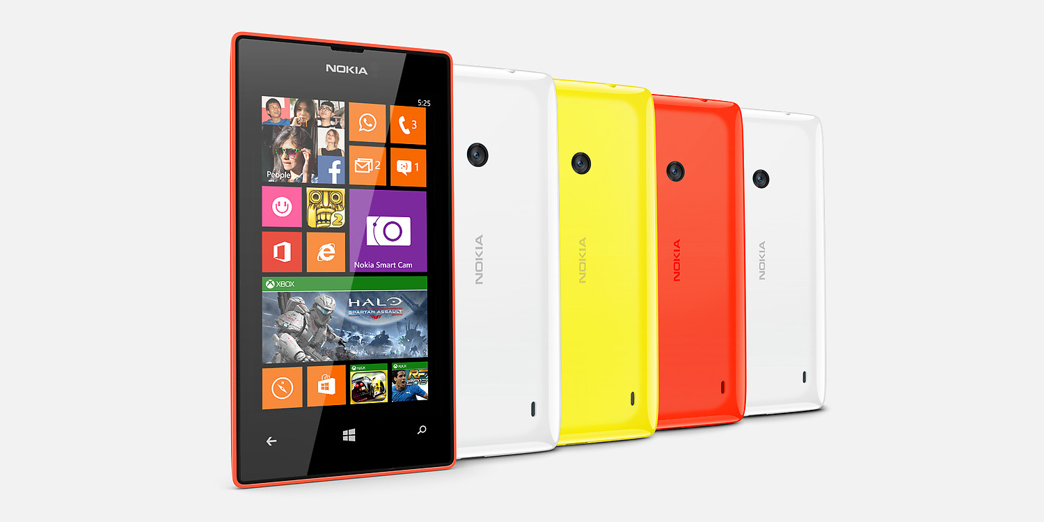 Smartphone gi&aacute; rẻ dưới 4 triệu Nokia Lumia 525 với thiết kế trẻ trung, nhiều m&agrave;u cho người mua lựa chọn