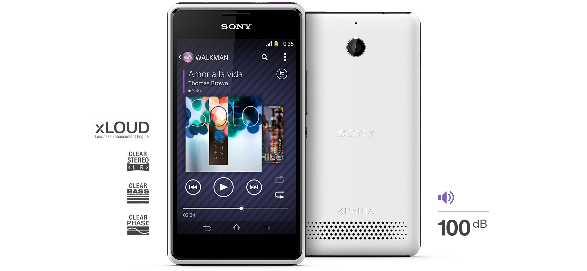 Sony Xperia E1 l&agrave; mẫu smartphone gi&aacute; rẻ nghe nhạc tốt c&oacute; loa ngo&agrave;i lớn nhất hiện nay