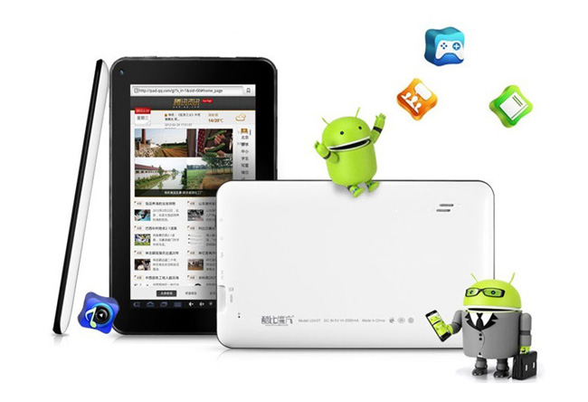 Cube U25GT l&agrave; mẫu m&aacute;y t&iacute;nh bảng gi&aacute; rẻ gi&uacute;p trẻ em học tập tốt hơn với h&agrave;ng trăm ứng dụng sẵn c&oacute;