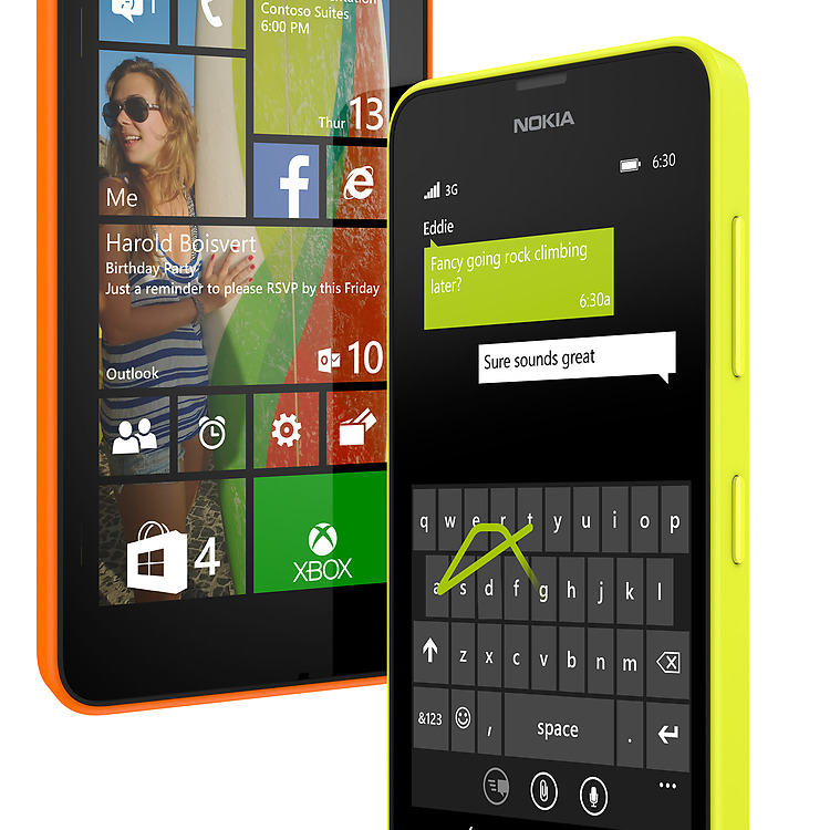 Nokia Lumia 630 l&agrave; chiếc smartphone gi&aacute; rẻ dưới 4 triệu chạy hệ điều h&agrave;nh WP8.1 đầu ti&ecirc;n đ&aacute;ng mua nhất trong năm 2014