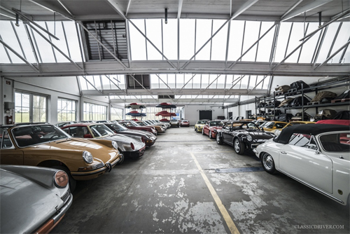 H&agrave;ng trăm chiếc xe &ocirc; t&ocirc; Porsche tại h&atilde;ng Early 911s của Hering
