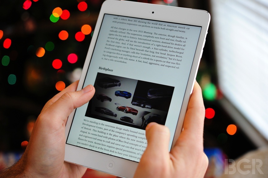 iPad Mini Retina đem lại trải nghiệm tuyệt vời cho người d&ugrave;ng