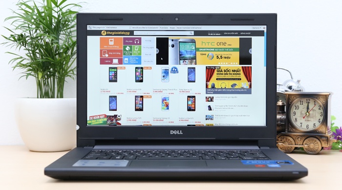 Dell Inspiron 3442 có thiết kế khá nam tính, bền là một trong những sản phẩm bán tốt nhất trên thị trường hiện nay