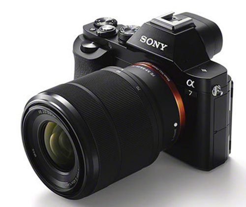 Sony Alpha a7 c&oacute; k&iacute;ch thước nhỏ gọn với cảm biến full-frame