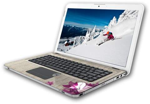 HP Pavilion dv6-3250 có màn hình lớn, độ nét cao