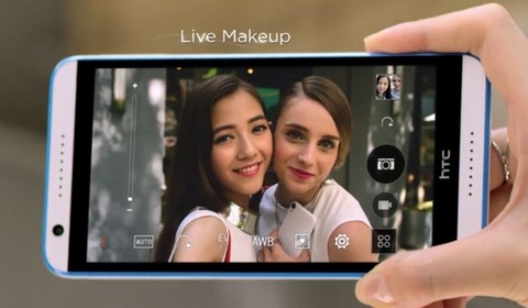 HTC Desire 820 c&oacute; độ ph&acirc;n giải 8 MP tương đương độ ph&acirc;n giải của camera ch&iacute;nh tr&ecirc;n iPhone 5S, 5C... 